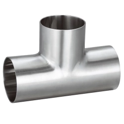 Нержавеющий тройник 48.3x3 мм AISI304 ТУ - фото