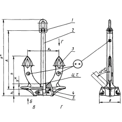 Якоря Холла П ГОСТ 761-74 26000 кг - фото