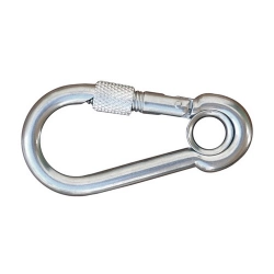 Карабин винтовой YS04N 13×160 мм (1400 кг) DIN 5299 - фото