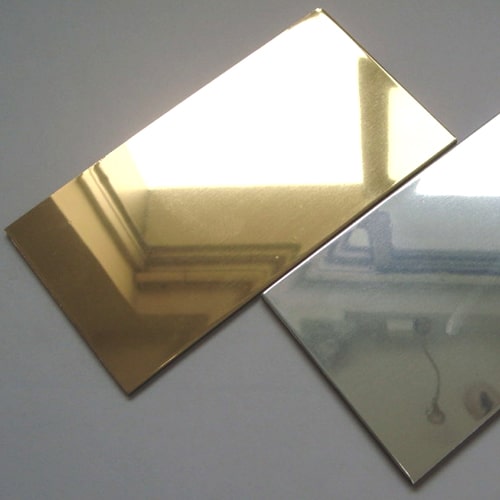Зеркальный листовой полистирол 3x1220x2440 мм AULEN ТУ - фото